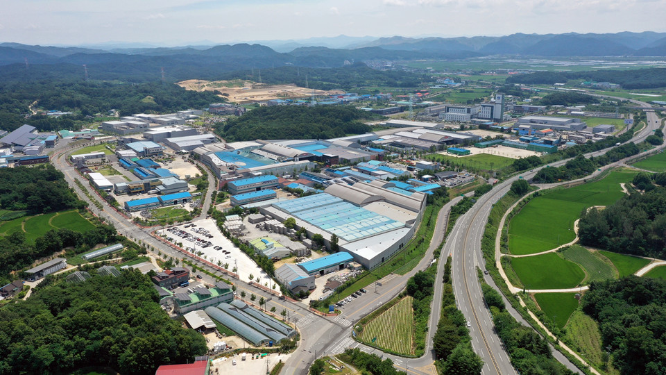 ▲안동시 풍산농공단지 전경.(사진 안동시청 제공)