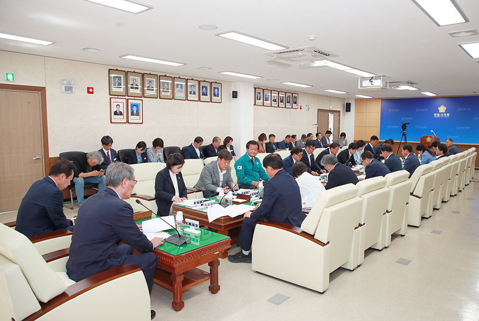 ▲안동시의회 제2차 의원전체간담회.(사진 안동시의회 제공)