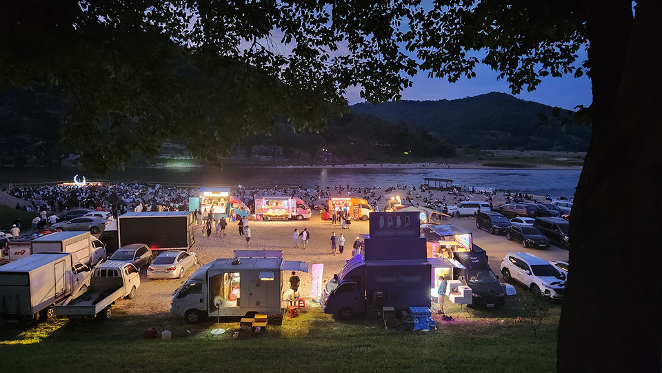 ▲2024 하회선유줄불놀이; 하회야연(河回夜宴) 공연.(사진 안동시청 제공)
